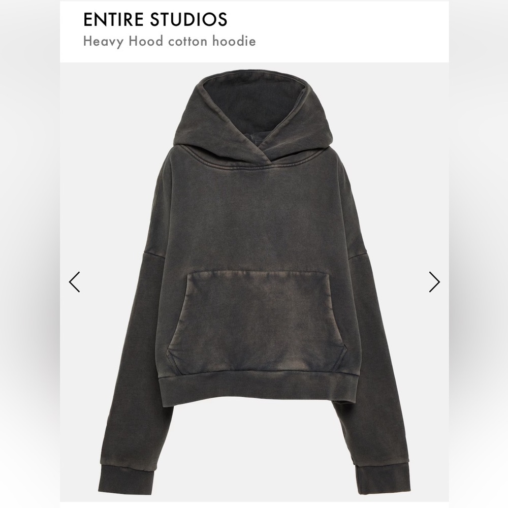 Entire studios cotton hoodie